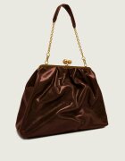 Weekend MaxMara De piele geantă pe umăr Wkamirte Pasticcino | Weekend Max Mara x Robert Rabensteiner
