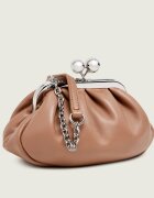 Weekend MaxMara De piele geantă pe umăr Wkanembi Pasticcino