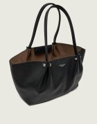 Weekend MaxMara De piele geantă shopper + borsetă Wkasatira