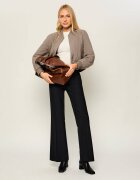 Weekend MaxMara De piele geantă shopper Wkabambola Pasticcino