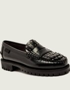 Weekend MaxMara De piele pantofi loafer Weekendanlug