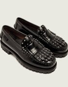 Weekend MaxMara De piele pantofi loafer Weekendanlug