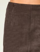 Weekend MaxMara Fustă Wkdpalmi | piele întoarsă