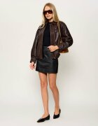 Weekend MaxMara Geacă de piele Wkdcose | Loose fit