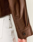 Weekend MaxMara Geacă de piele Wkdpiovra | Cropped Fit