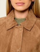 Weekend MaxMara Geacă Wkdabito | Relaxed fit | piele întoarsă