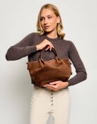 Weekend MaxMara Geantă pe umăr Wkario | piele întoarsă