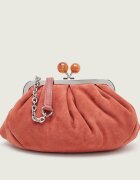 Weekend MaxMara Geantă pe umăr Wkavalois Pasticcino | piele întoarsă