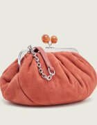 Weekend MaxMara Geantă pe umăr Wkavalois Pasticcino | piele întoarsă