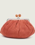 Weekend MaxMara Geantă pe umăr Wkavalois Pasticcino | piele întoarsă