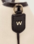 Weekend MaxMara Geantă pe umăr Wkavasaio cu adaos de piele