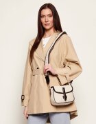 Weekend MaxMara Geantă poștaș Wkagap cu adaos de piele