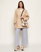 Weekend MaxMara Geantă poștaș Wkagap cu adaos de piele