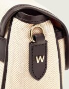 Weekend MaxMara Geantă poștaș Wkagap cu adaos de piele