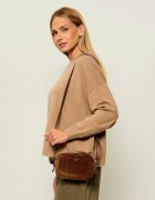 Weekend MaxMara Geantă poștaș Wkastruzzo | piele întoarsă