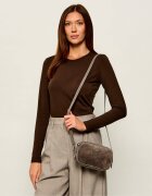 Weekend MaxMara Geantă poștaș Wkastruzzo | piele întoarsă
