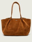 Weekend MaxMara Geantă shopper + borsetă Wkapesi | piele întoarsă