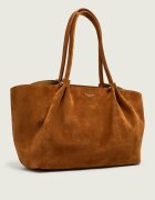 Weekend MaxMara Geantă shopper + borsetă Wkapesi | piele întoarsă