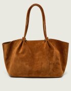 Weekend MaxMara Geantă shopper + borsetă Wkapesi | piele întoarsă
