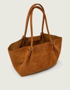 Weekend MaxMara Geantă shopper + borsetă Wkapesi | piele întoarsă