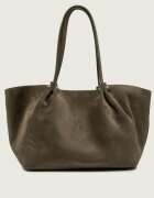 Weekend MaxMara Geantă shopper + borsetă Wkapesi | piele întoarsă