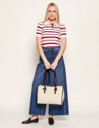 Weekend MaxMara Geantă shopper WKACANDORE cu adaos de piele