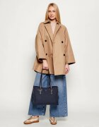 Weekend MaxMara Geantă shopper WKACANDORE cu adaos de piele