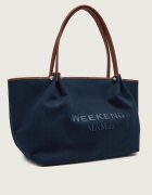 Weekend MaxMara Geantă shopper Wkagetto cu adaos de piele