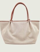 Weekend MaxMara Geantă shopper Wkagetto cu adaos de piele