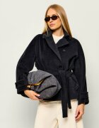 Weekend MaxMara Geantă shopper Wkautile Pasticcino| Weekend Max Mara x Robert Rabensteiner | piele întoarsă