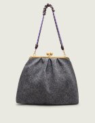 Weekend MaxMara Geantă shopper Wkautile Pasticcino| Weekend Max Mara x Robert Rabensteiner | piele întoarsă