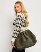 Weekend MaxMara Geantă shopper Wkautile Pasticcino| Weekend Max Mara x Robert Rabensteiner | piele întoarsă