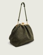 Weekend MaxMara Geantă shopper Wkautile Pasticcino| Weekend Max Mara x Robert Rabensteiner | piele întoarsă