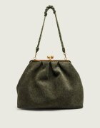 Weekend MaxMara Geantă shopper Wkautile Pasticcino| Weekend Max Mara x Robert Rabensteiner | piele întoarsă