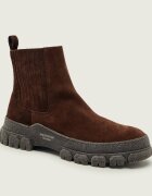 Weekend MaxMara Ghete chelsea Genepi | piele întoarsă