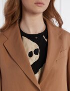 Weekend MaxMara Jachetă | Cropped Fit | cu adaos de in