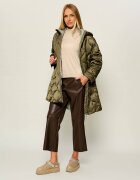 Weekend MaxMara Maletă Wkdkiku | regular fit | cu adaos de mătase și lână