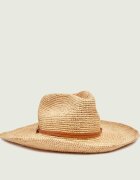 Weekend MaxMara Pălărie Wkagalante cu adaos de piele