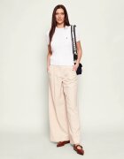 Weekend MaxMara Pantaloni Wkdasta | flare fit cu adaos de lână