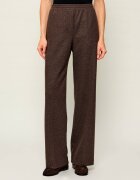 Weekend MaxMara Pantaloni Wkdeditta | Relaxed fit cu adaos de lână