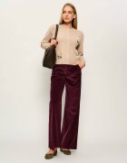 Weekend MaxMara Pantaloni Wkdtania | regular fit | catifea reiată