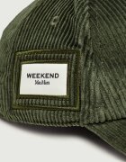 Weekend MaxMara Șapcă baseball Wkaragno | catifea reiată
