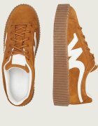 Weekend MaxMara Sneakers WKAAGILE | piele întoarsă