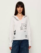 Zadig & Voltaire Bluză Happy Henley | regular fit