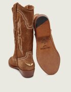 Zadig & Voltaire Cizme cowboy Western Tex | piele întoarsă