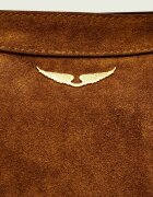 Zadig & Voltaire Cufăr Madison | piele întoarsă