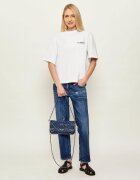 Zadig & Voltaire De blugi geantă pe umăr ROCK DENIM MONOGRAM