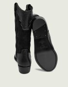 Zadig & Voltaire De piele cizme cowboy Western Wild | piele întoarsă