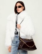 Zadig & Voltaire De piele geantă pe umăr JIM VINTAGE