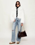 Zadig & Voltaire De piele geantă pe umăr JIM VINTAGE